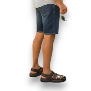 Hunter's Bay Leather Collection Men's Fisherman's Sandals, Brown, Size 11